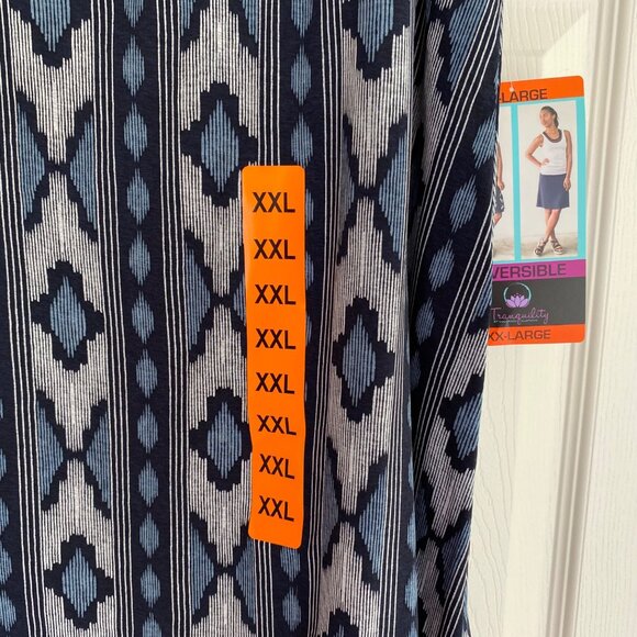 Aztec reversible stretch XXL skirt women's skirt NWT - Picture 2 of 5